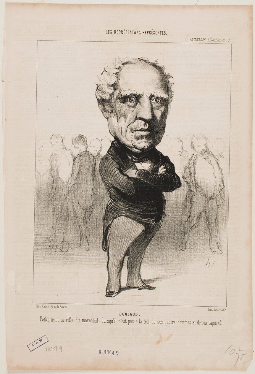 Bugeaud autorstwa Honoré Daumier
