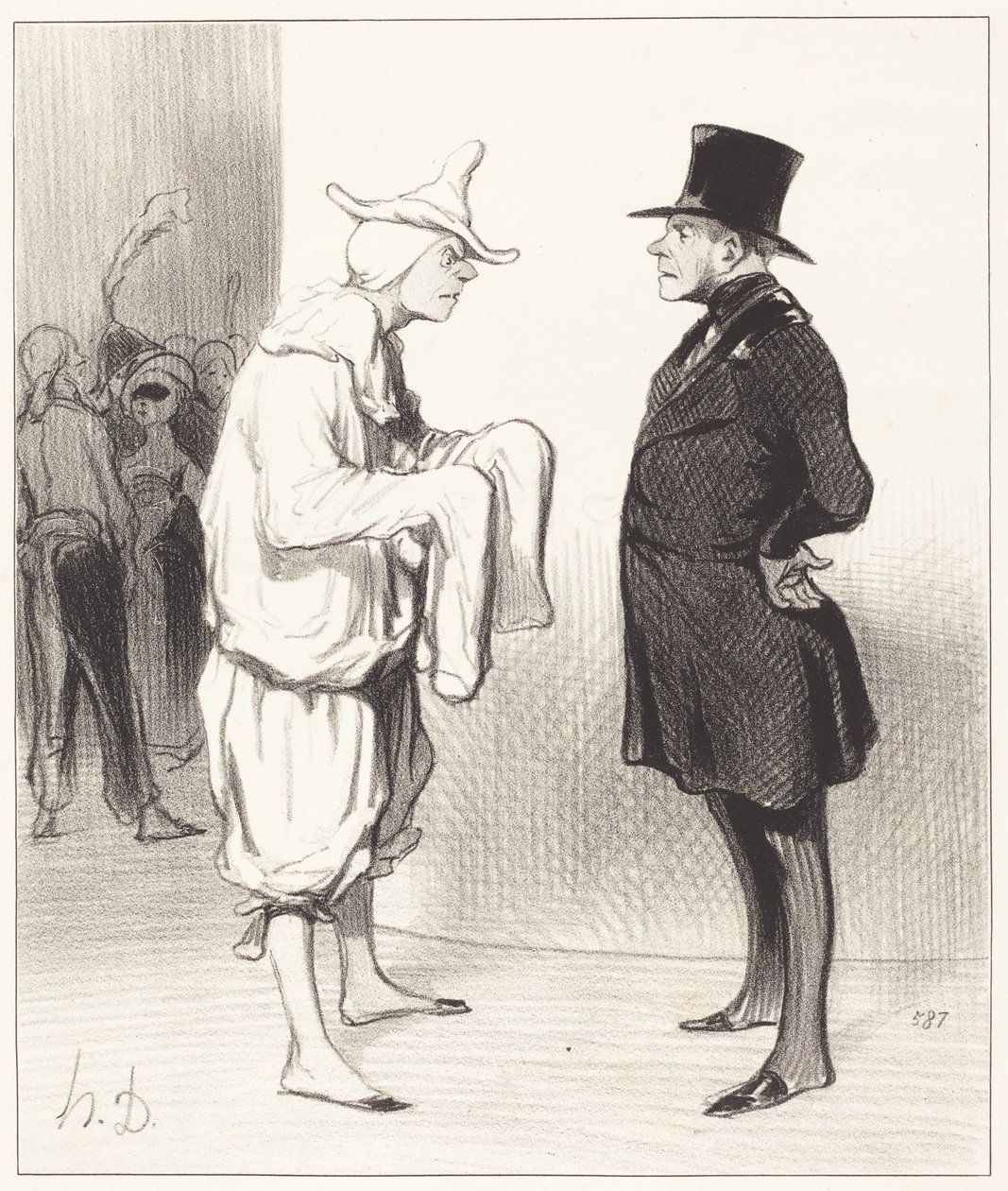 Marchewka zapolowego autorstwa Honoré Daumier