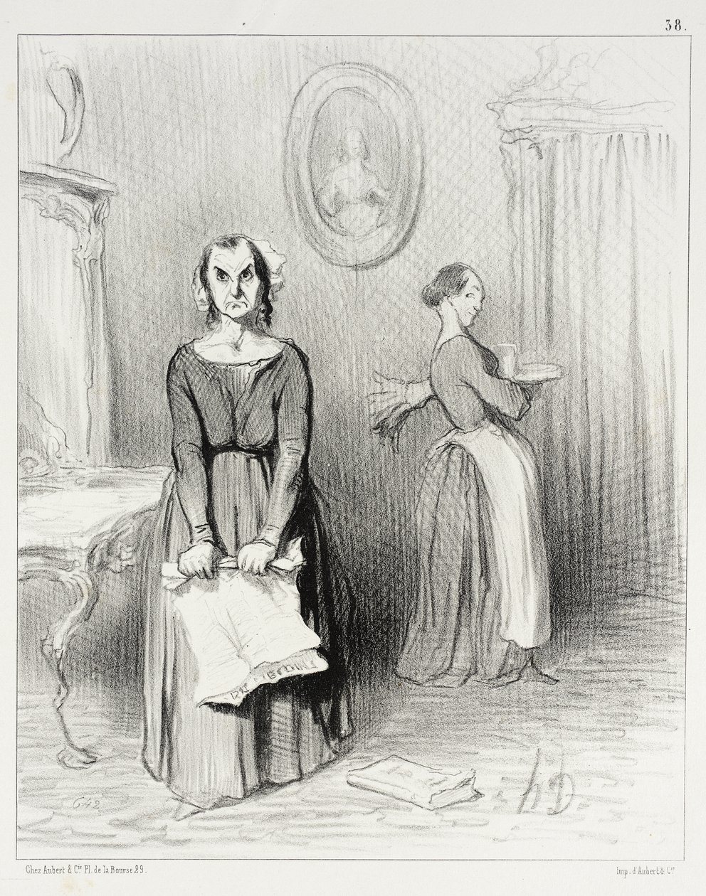 Ta gazeta uważa moje dzieło za żałosne... autorstwa Honoré Daumier
