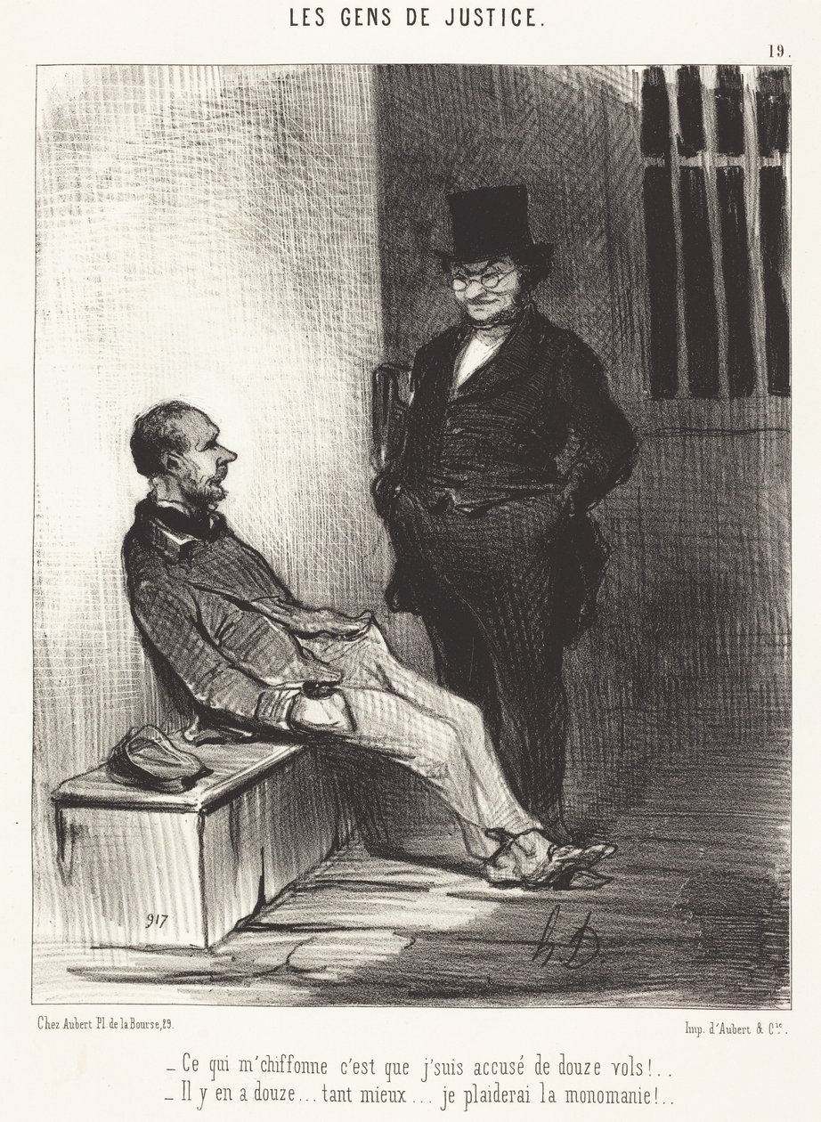 To, co mnie martwi, to... dwanaście tomów!... autorstwa Honoré Daumier