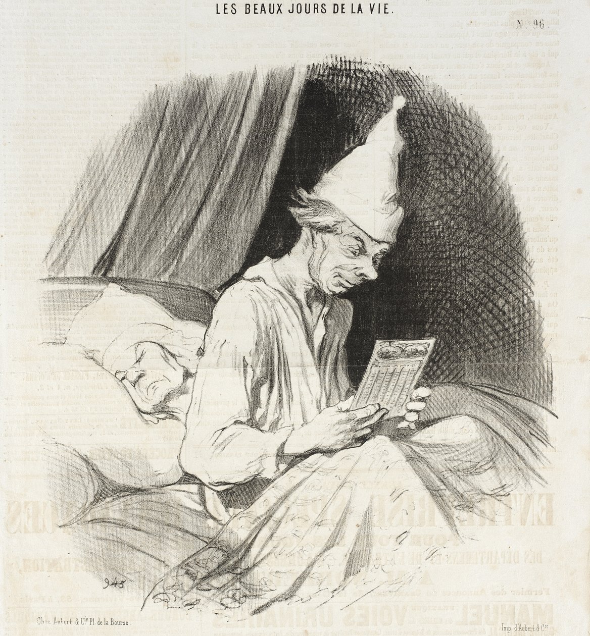 To właśnie dzisiaj, 28 lipca, święta Anny... autorstwa Honoré Daumier