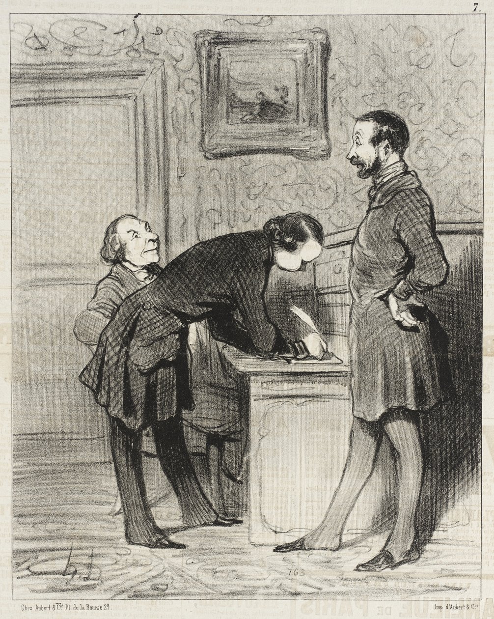 To dobrze, bo on jest pańskim przyjacielem... autorstwa Honoré Daumier