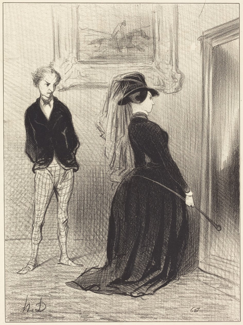 To dziwne… nie przychodzą mi już do głowy żadne pomysły… tylko… autorstwa Honoré Daumier