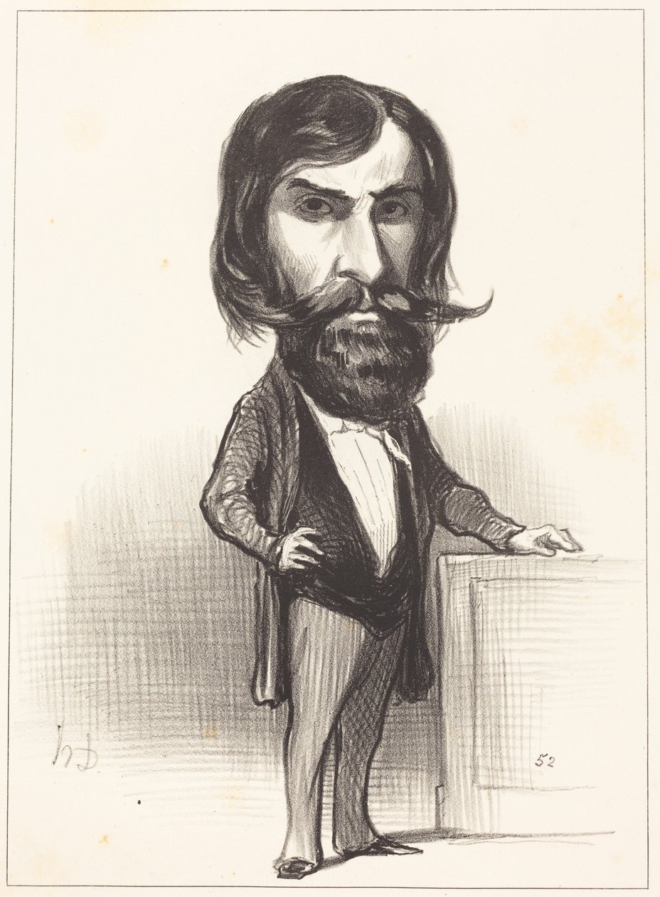 Ch. Ferdinand Gambon autorstwa Honoré Daumier
