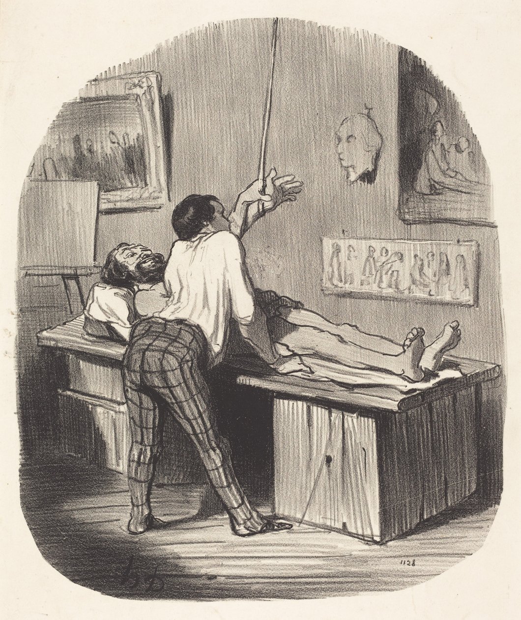 Jak to, Saint-Gervais wziął to... autorstwa Honoré Daumier