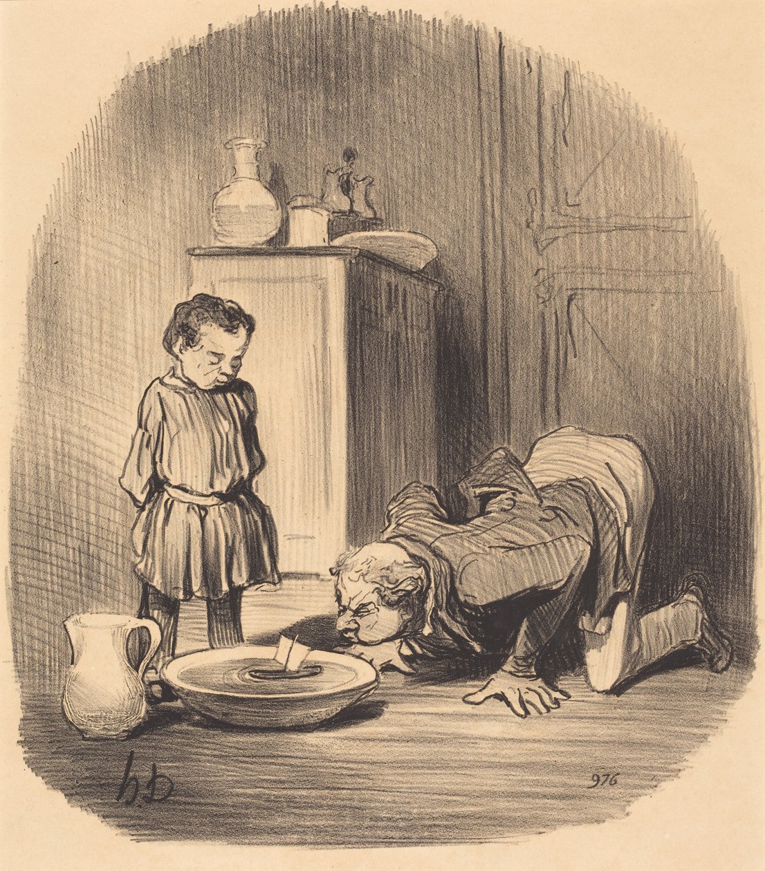 Jak rozbudzić… zamiłowanie do żeglarstwa autorstwa Honoré Daumier