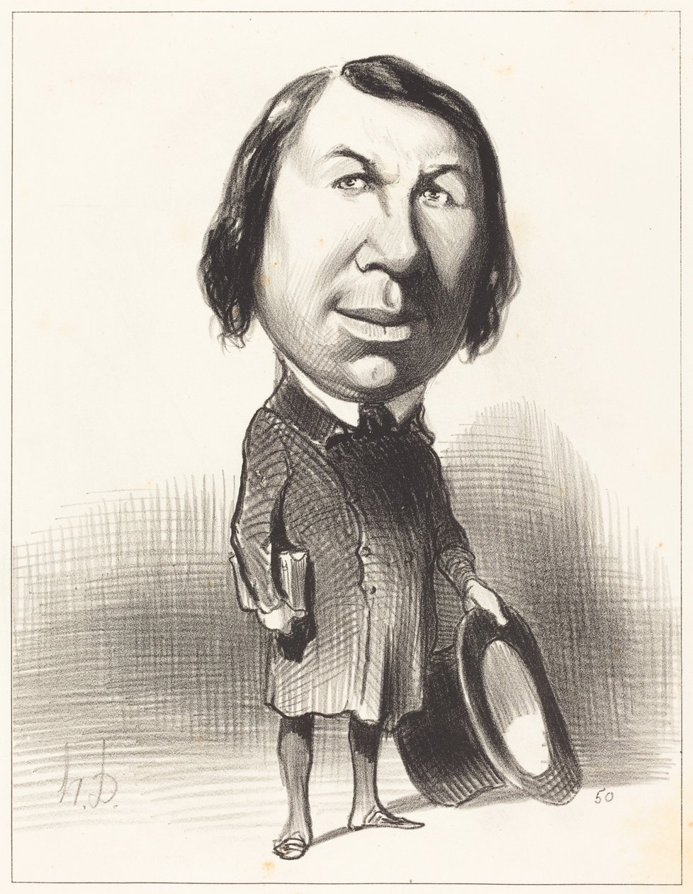 Hrabia de Montalembert autorstwa Honoré Daumier