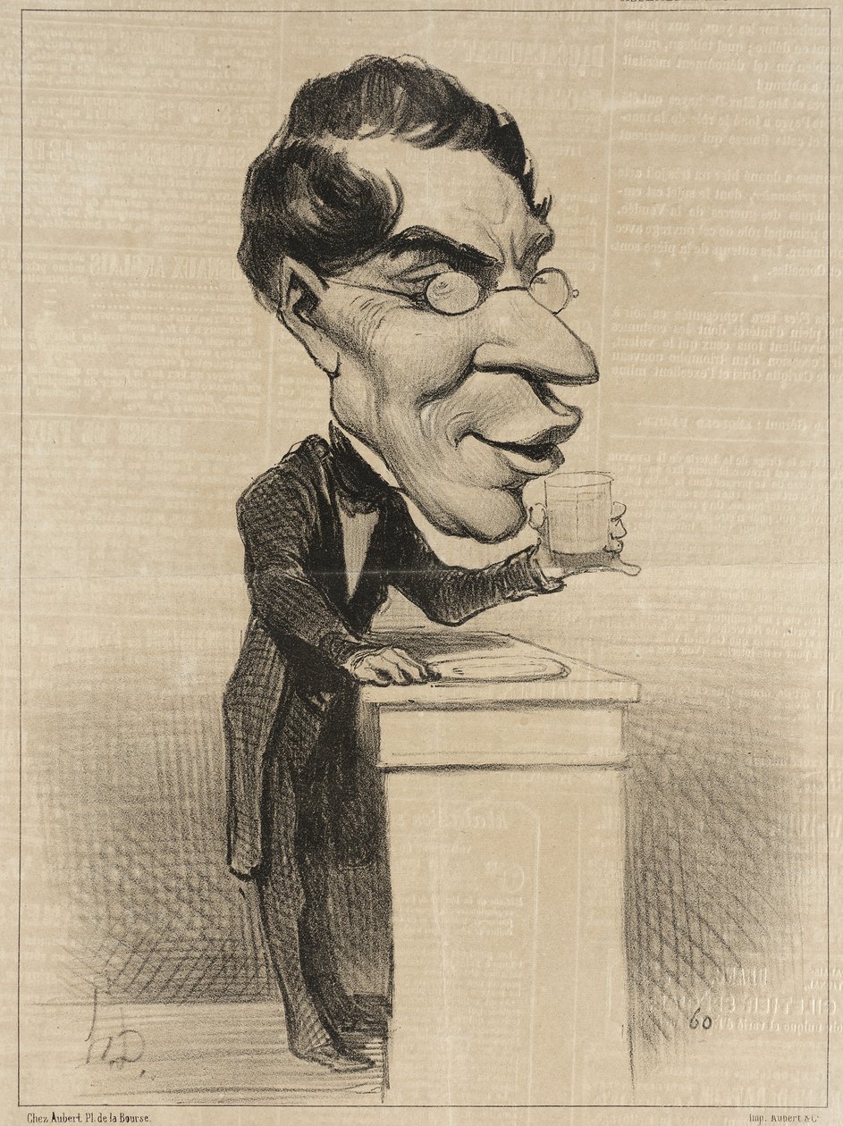Róg autorstwa Honoré Daumier