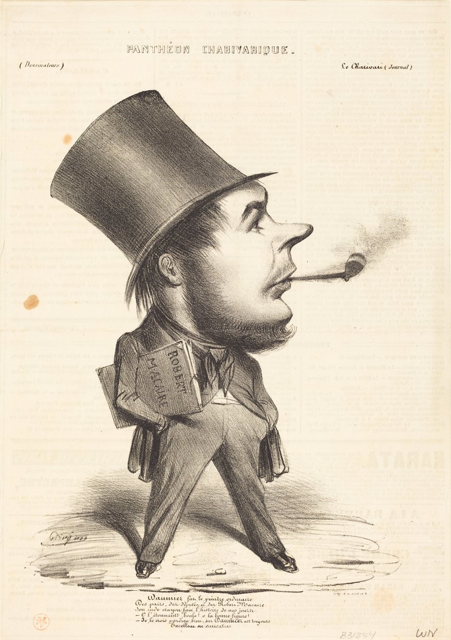 Daumier był zwyczajnym malarzem... autorstwa Honoré Daumier