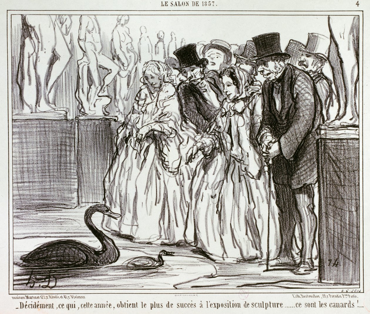 Zdecydowanie to, co w tym roku odnosi największy sukces na wystawie rzeźby... / 4. autorstwa Honoré Daumier