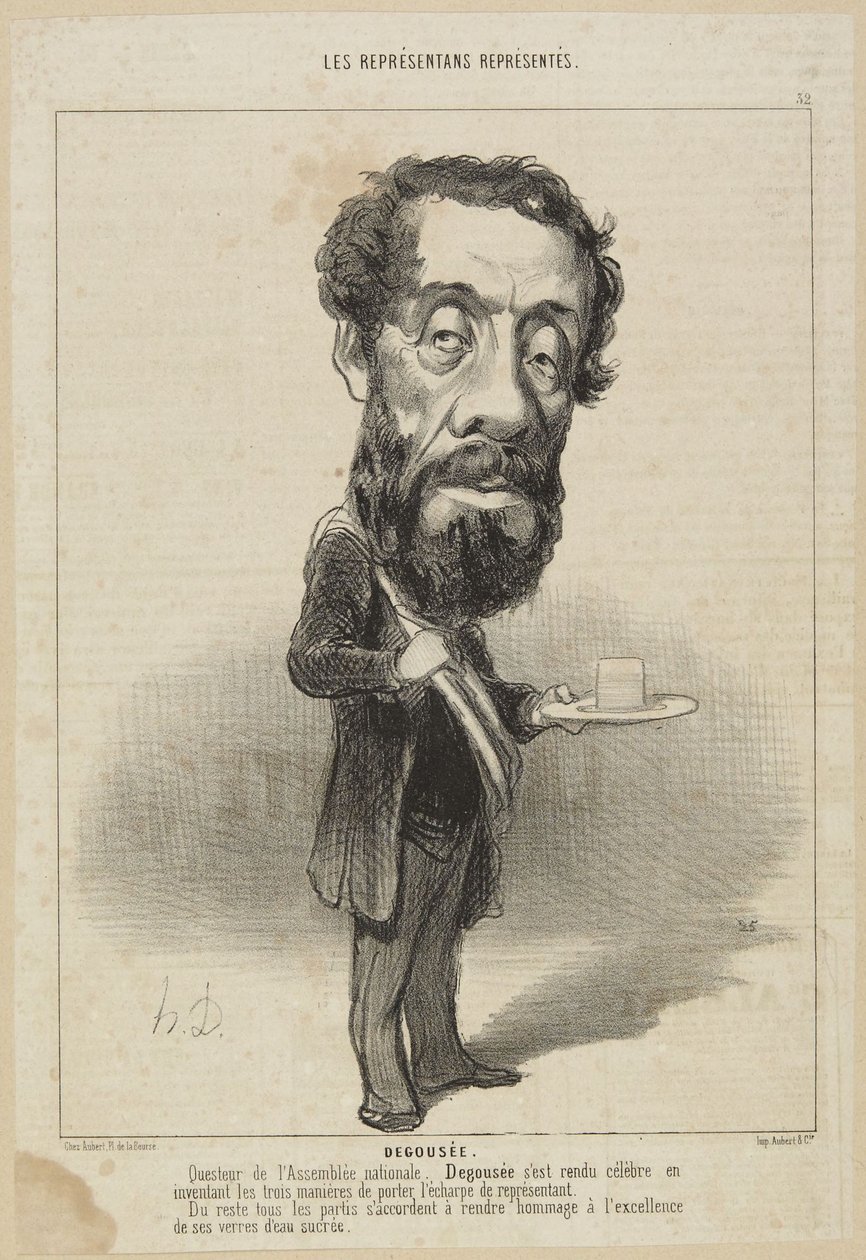 Dégoussé autorstwa Honoré Daumier