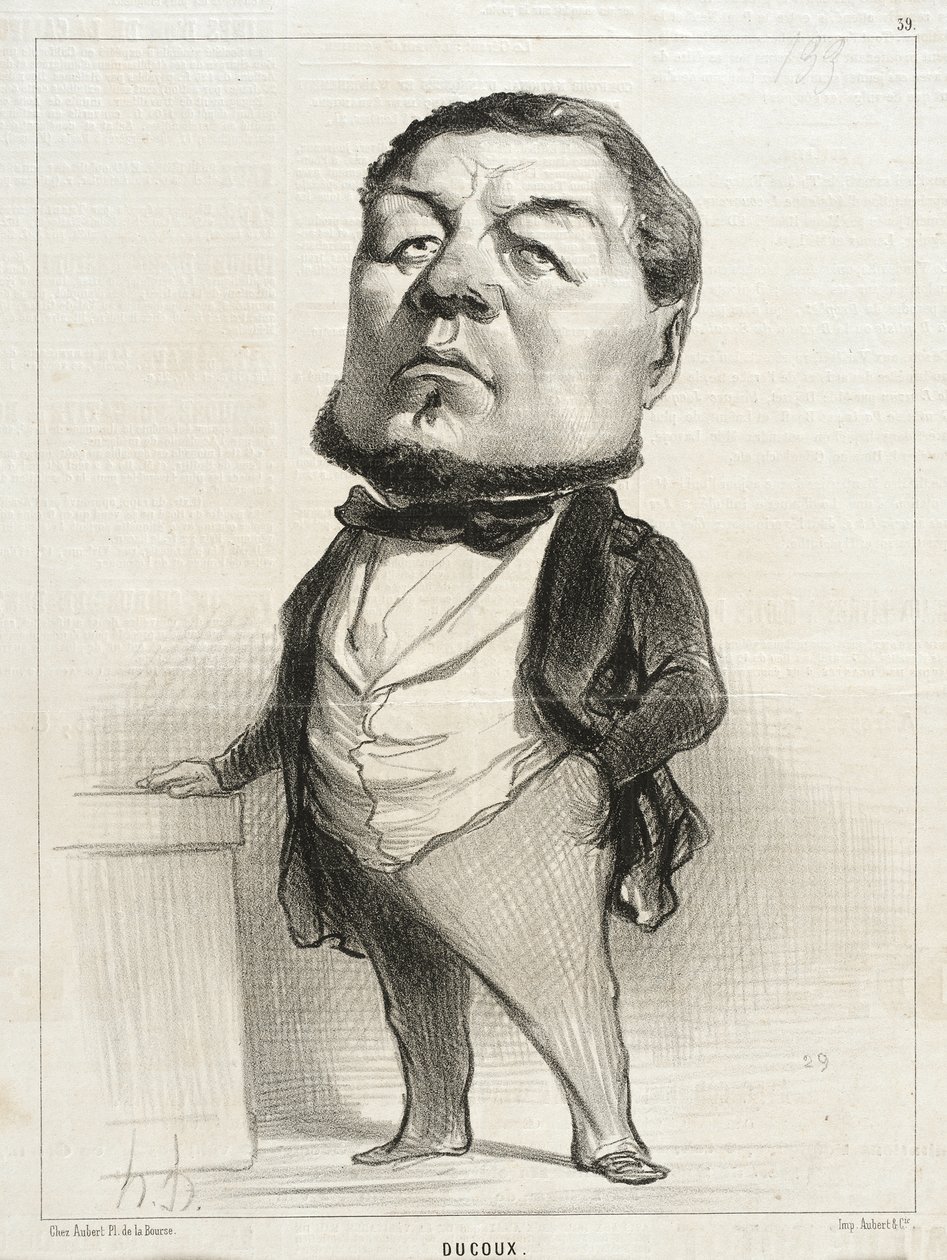 Ducoux autorstwa Honoré Daumier