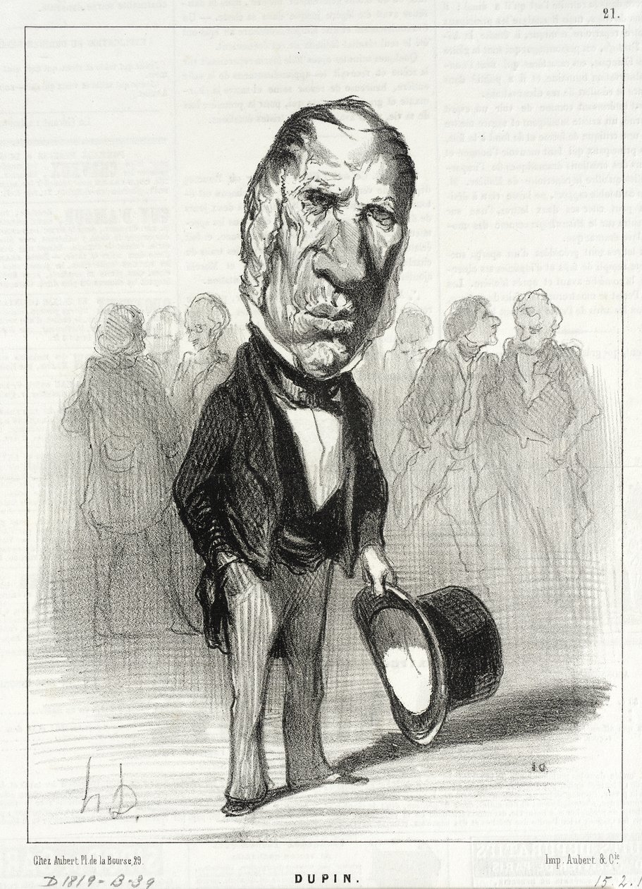 Dupin autorstwa Honoré Daumier