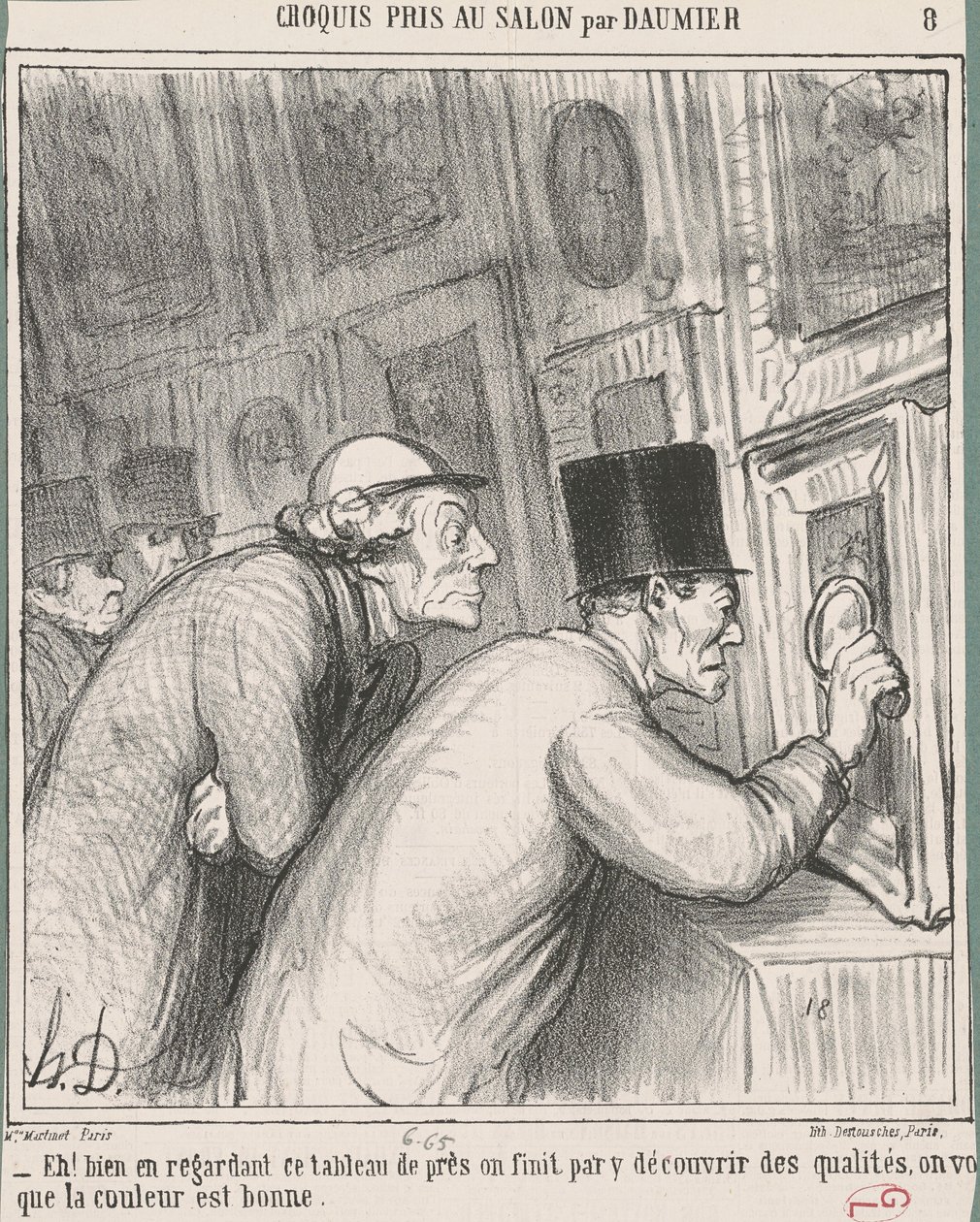 Hej! Rzuć okiem na ten stół autorstwa Honoré Daumier