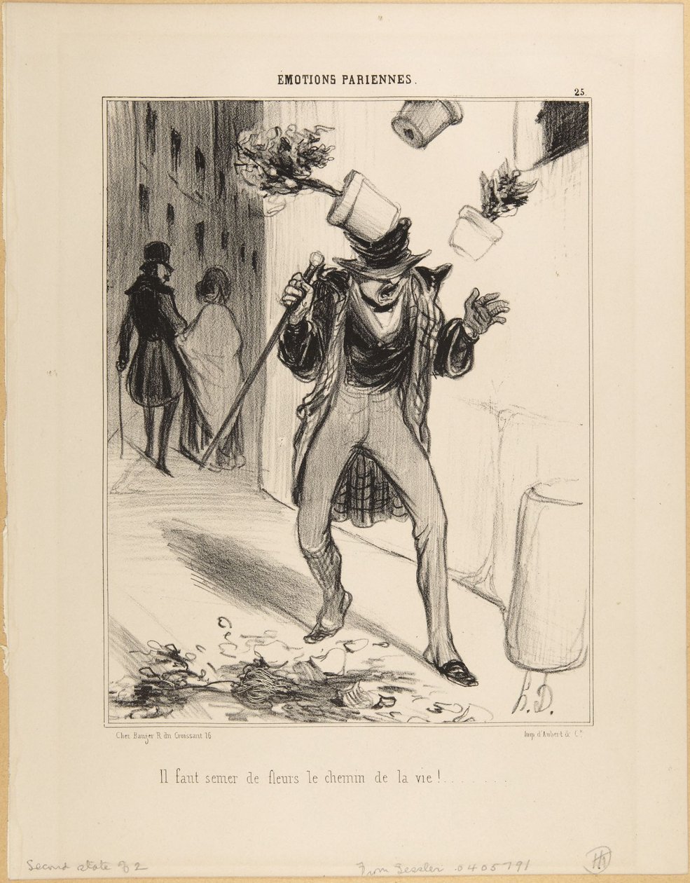„Paryskie emocje” (sic) autorstwa Honoré Daumier