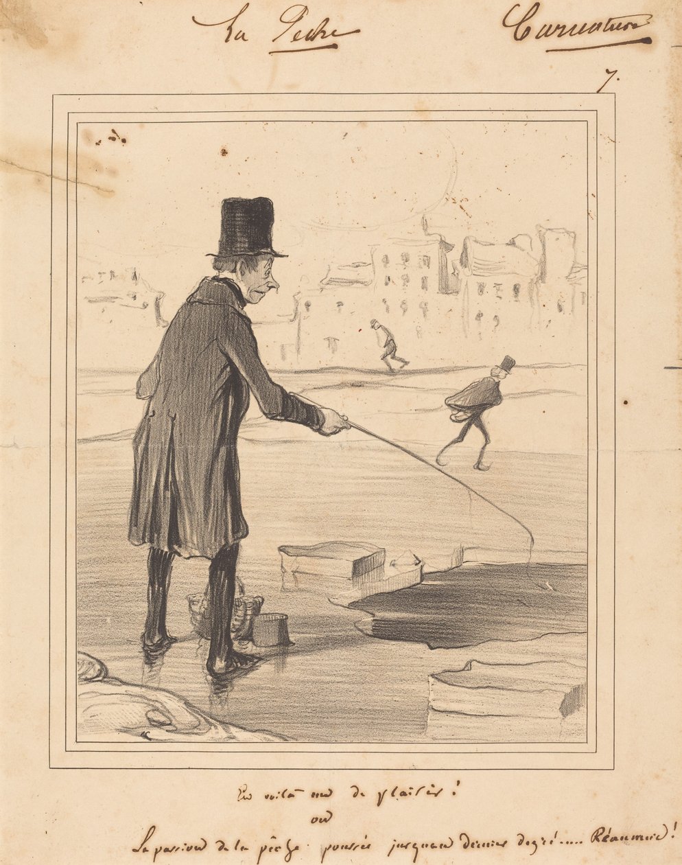 Oto jeden, który dobrze się bawi! autorstwa Honoré Daumier