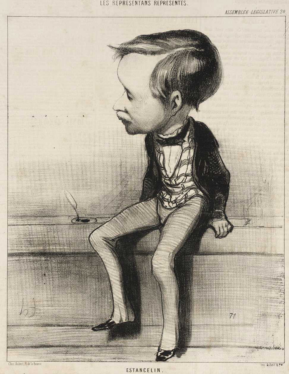 Estancelin autorstwa Honoré Daumier
