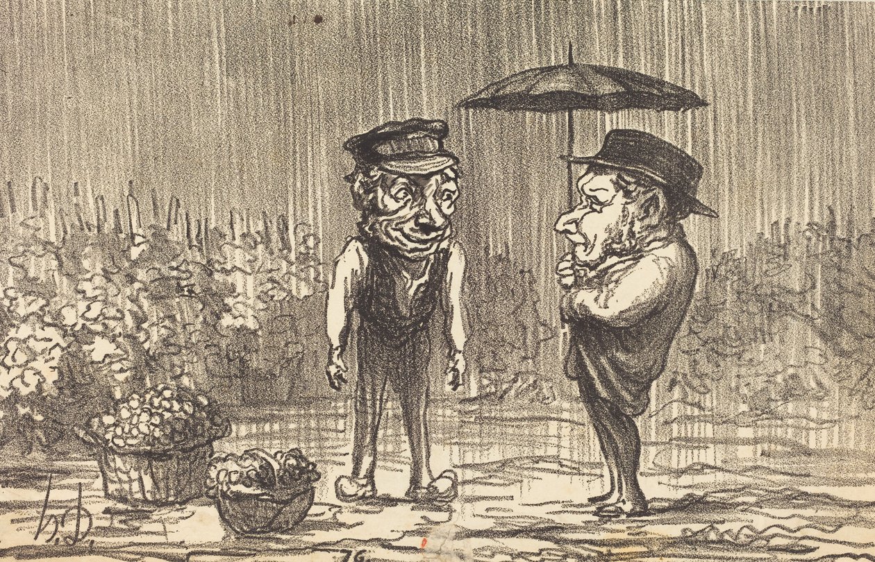 Nie należy narzekać na te czasy... autorstwa Honoré Daumier