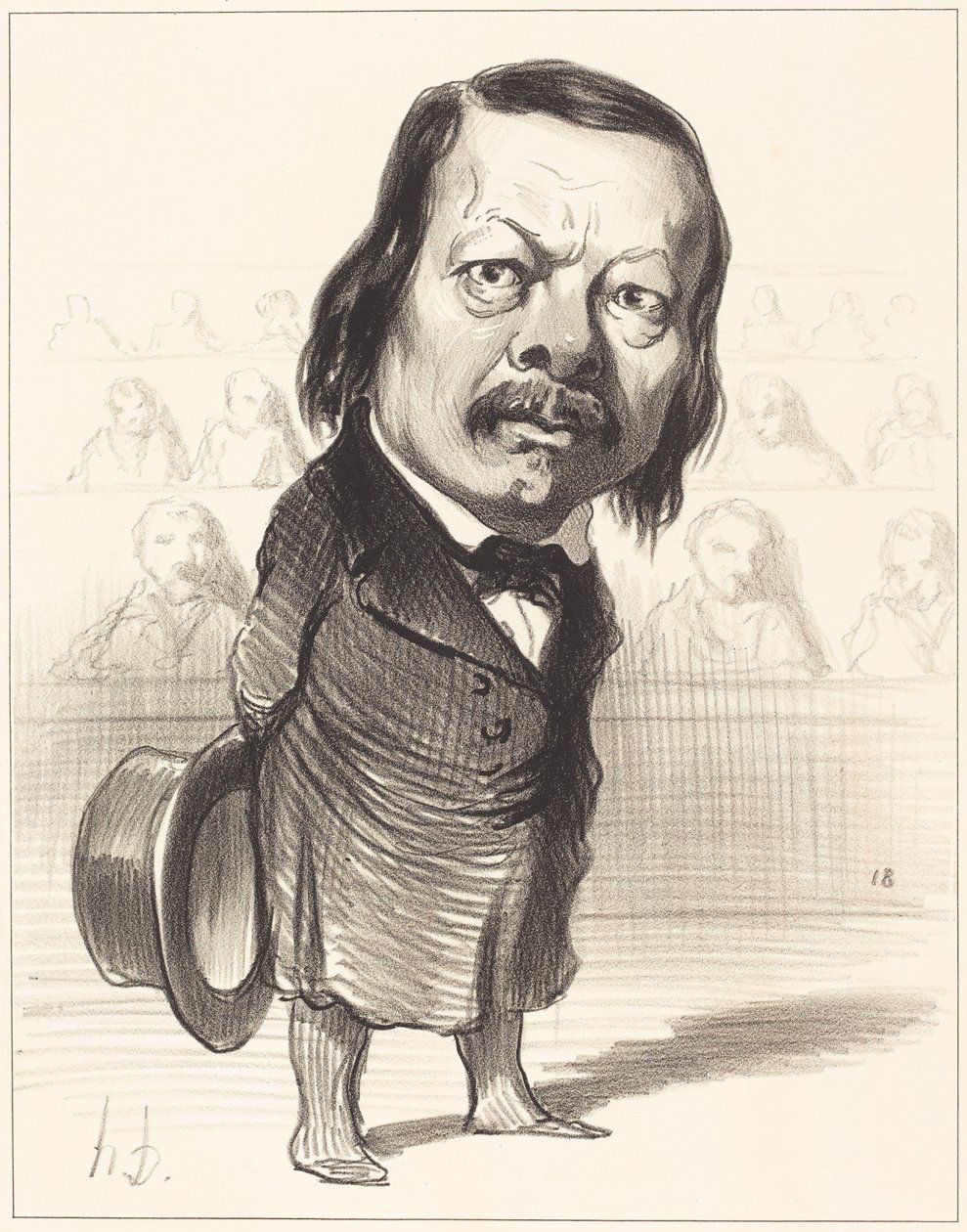 Ferdinand Flocon autorstwa Honoré Daumier