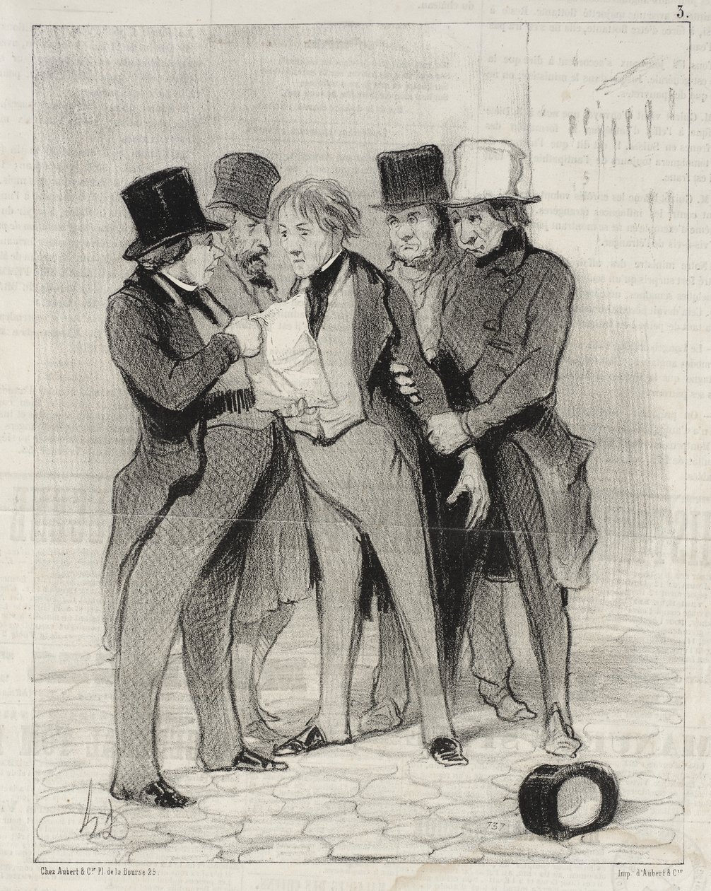 Zwierzyna, na którą można polować o każdej porze roku autorstwa Honoré Daumier