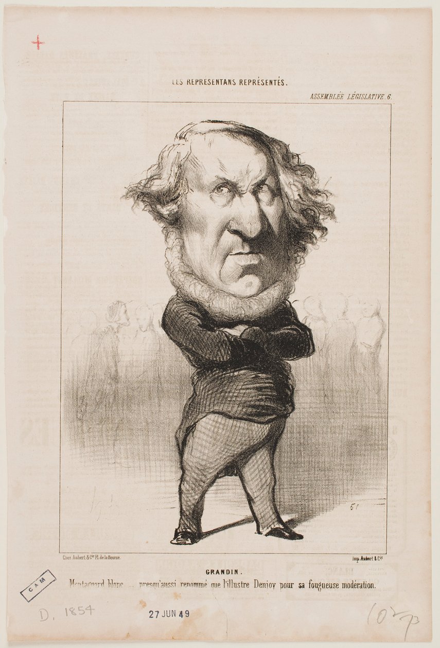 Grandin autorstwa Honoré Daumier