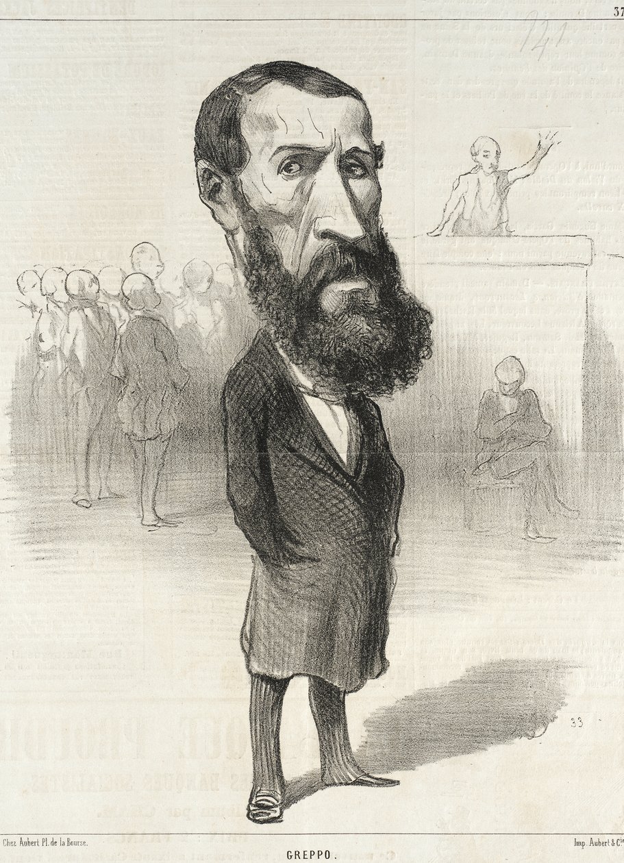 Greppo autorstwa Honoré Daumier
