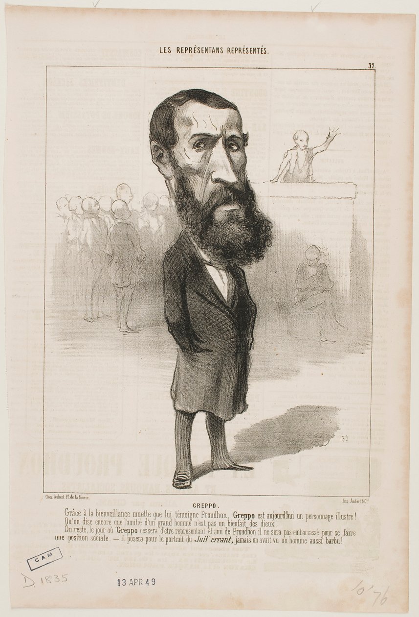 Greppo autorstwa Honoré Daumier
