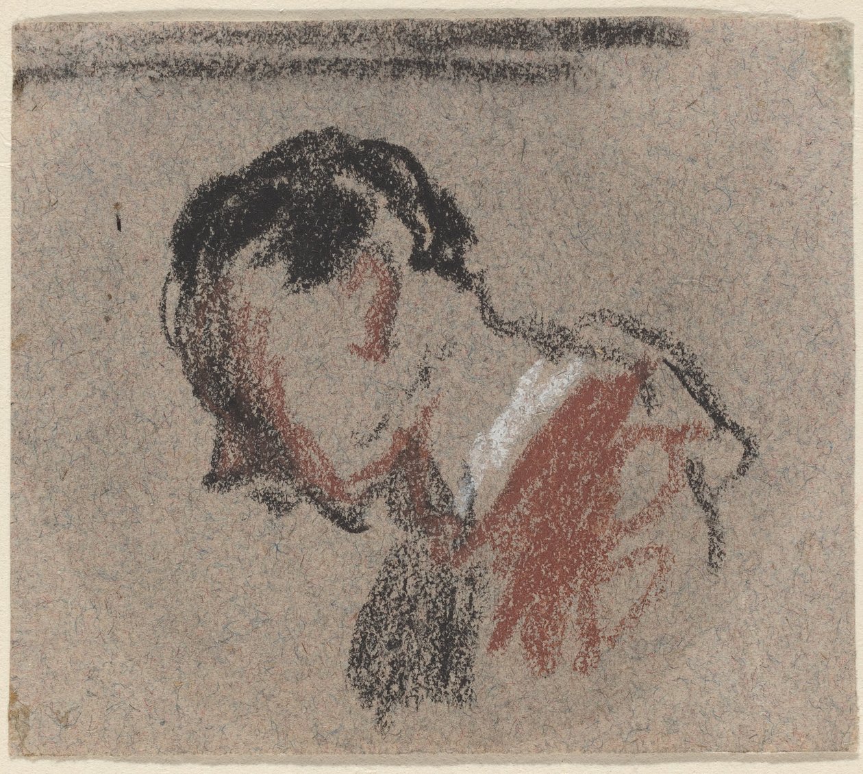Głowa mężczyzny autorstwa Honoré Daumier