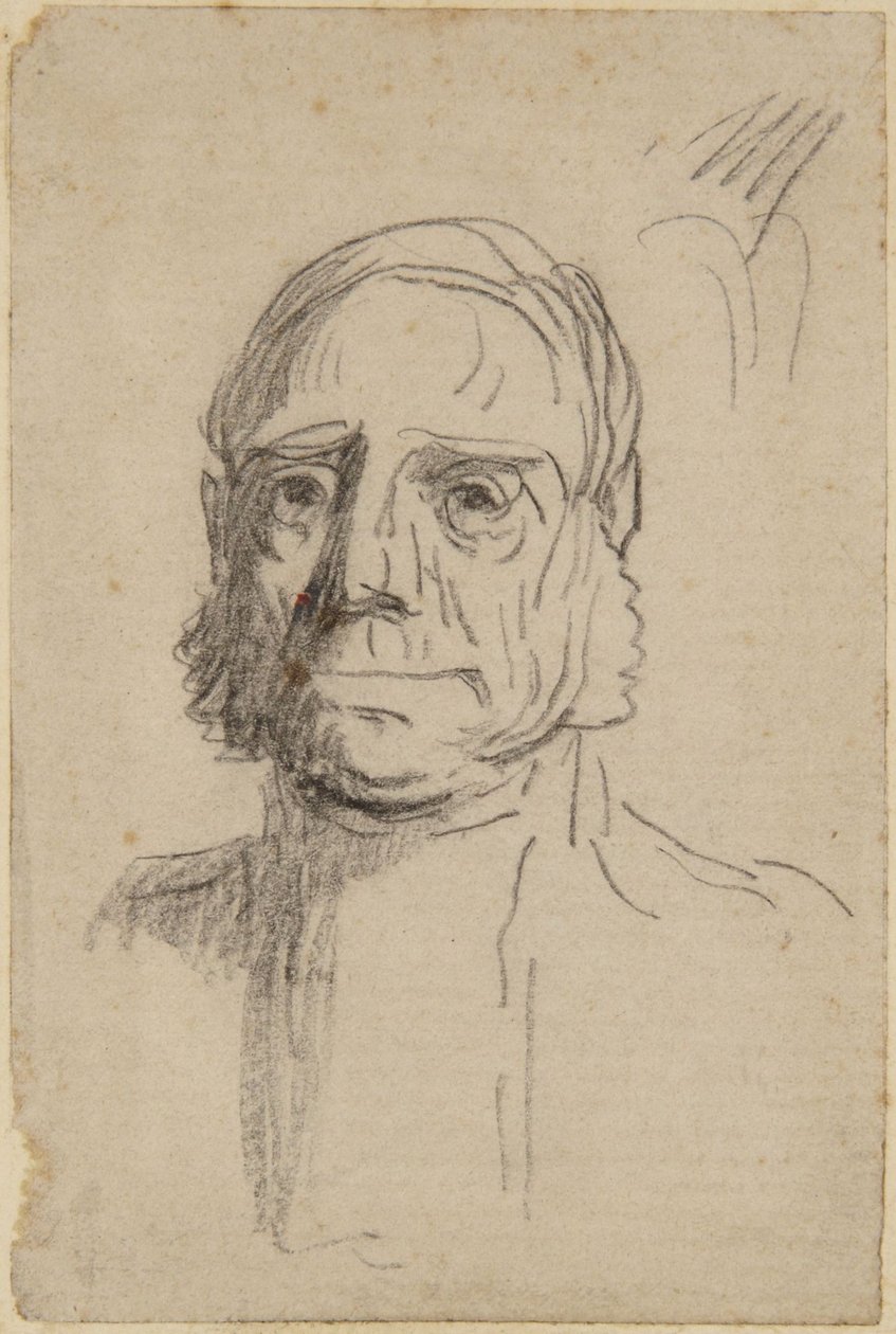 Głowa adwokata autorstwa Honoré Daumier