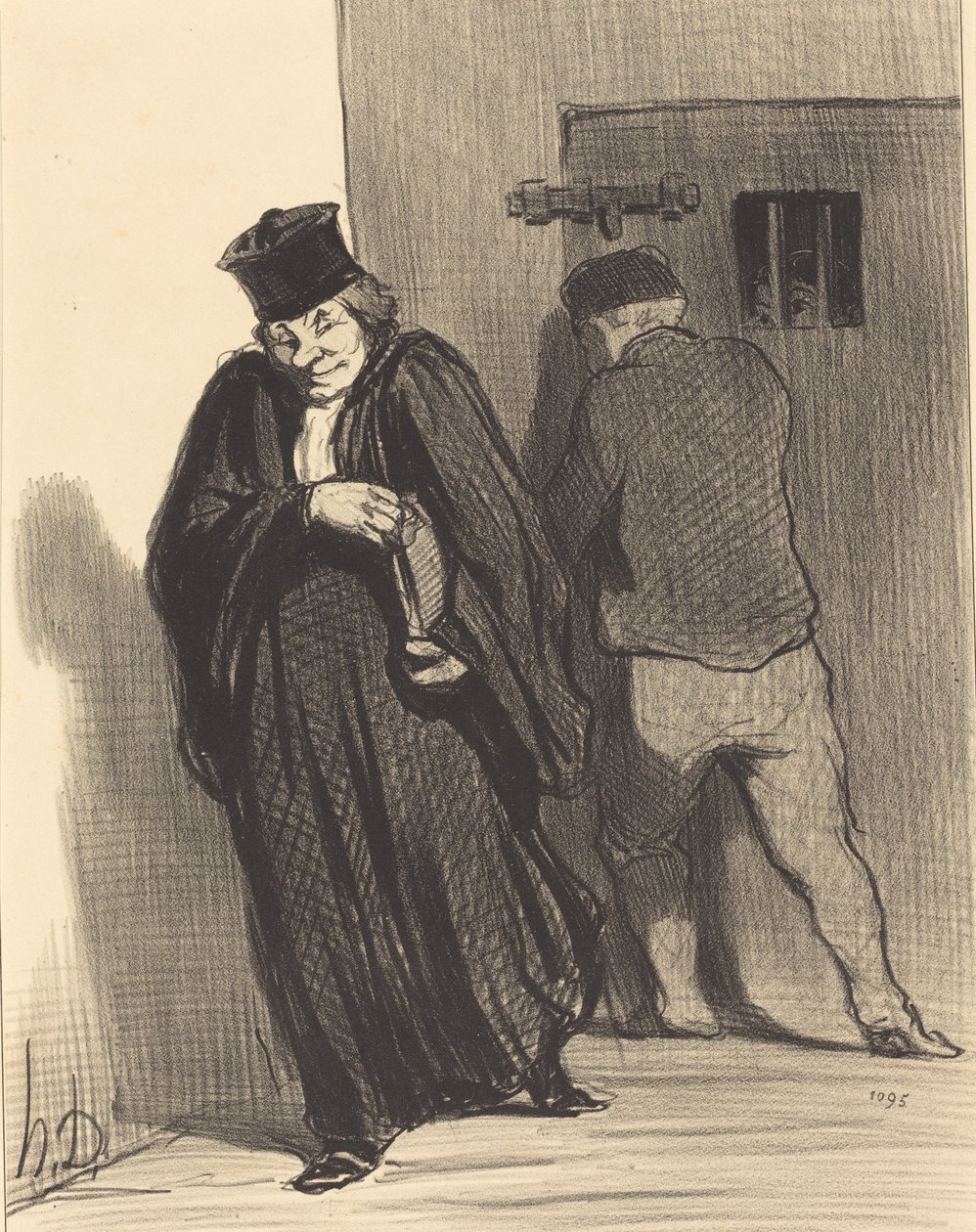 Podobno… mój chłopak to wielki łotr… autorstwa Honoré Daumier