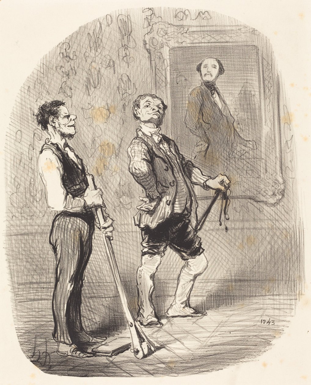 Trzy miesiące temu wicehrabia pozował... tak... autorstwa Honoré Daumier