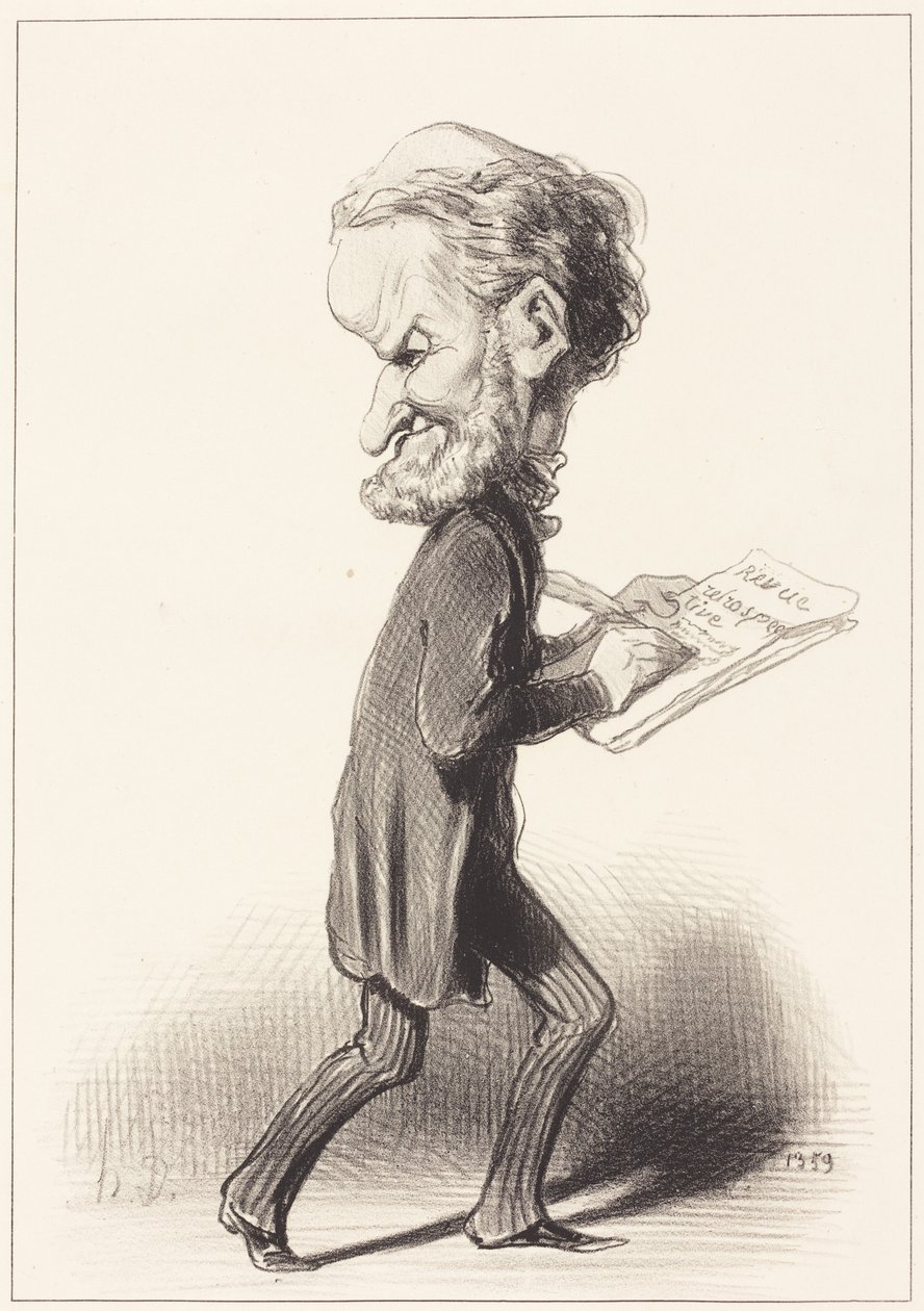 J. Antoine Taschereau autorstwa Honoré Daumier