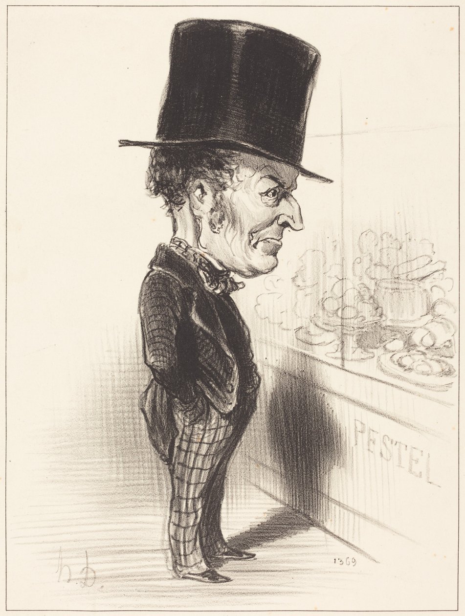 Jean Charles Besnard autorstwa Honoré Daumier