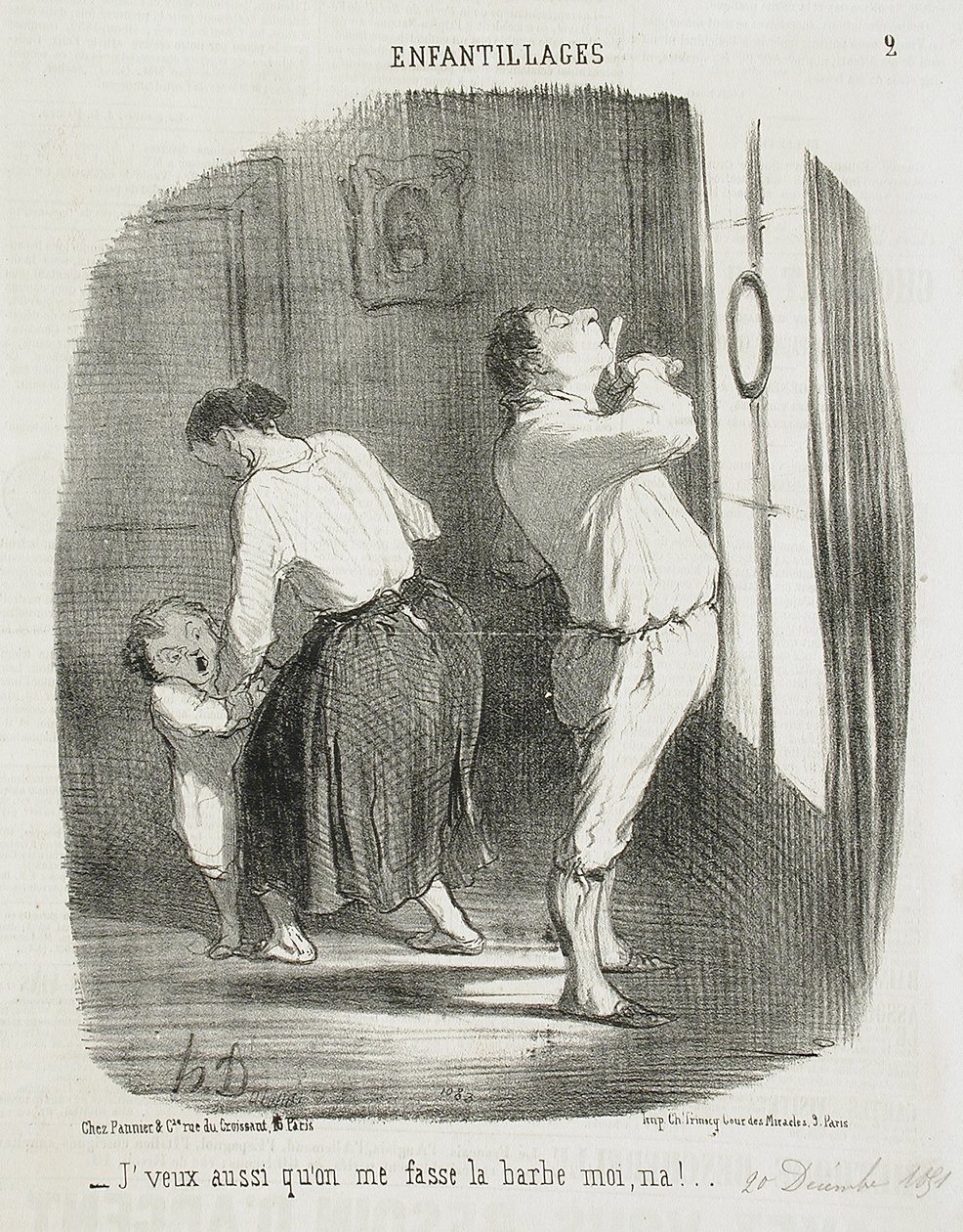 Ja też chcę, żeby mi zrobiono ... autorstwa Honoré Daumier