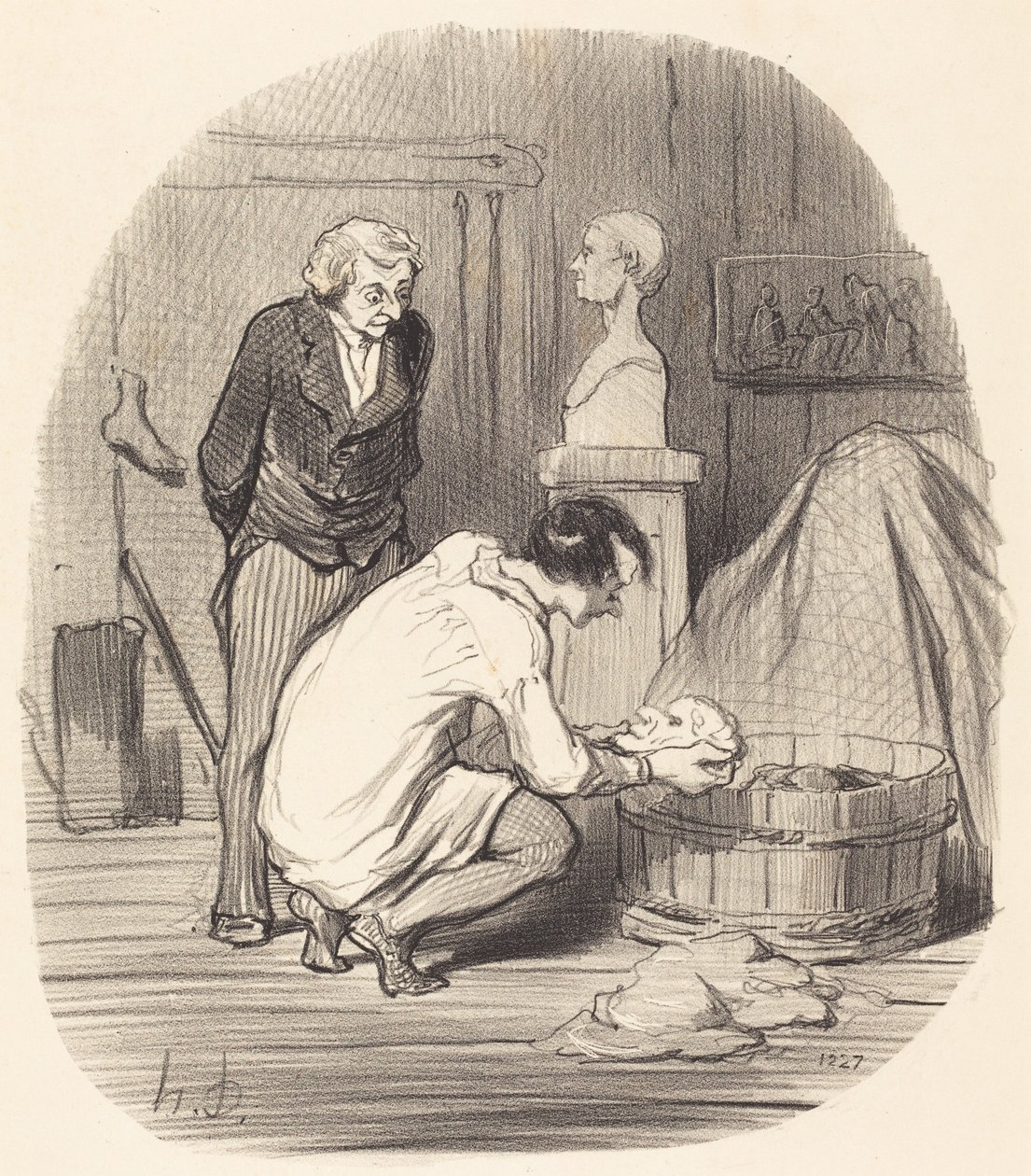 Artysta - to jest to!... autorstwa Honoré Daumier