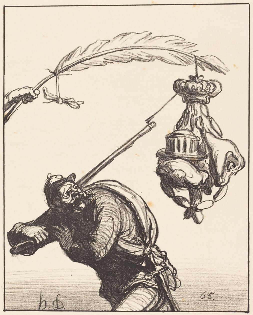 Pokój za wszelką cenę autorstwa Honoré Daumier
