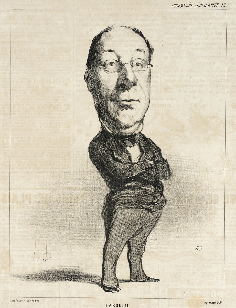 Laboulie autorstwa Honoré Daumier