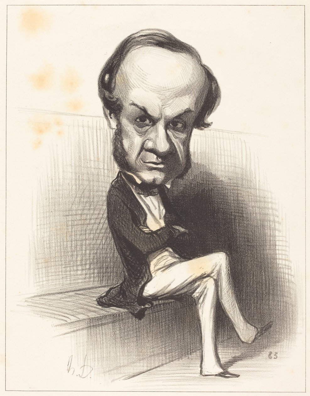 Lannes, książę Montebello autorstwa Honoré Daumier