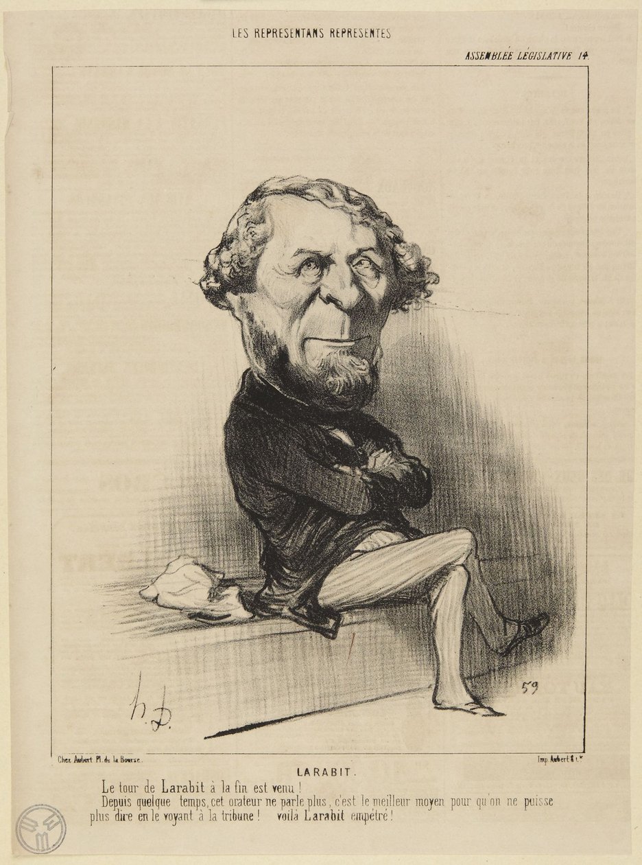 „Larabit” autorstwa Honoré Daumier