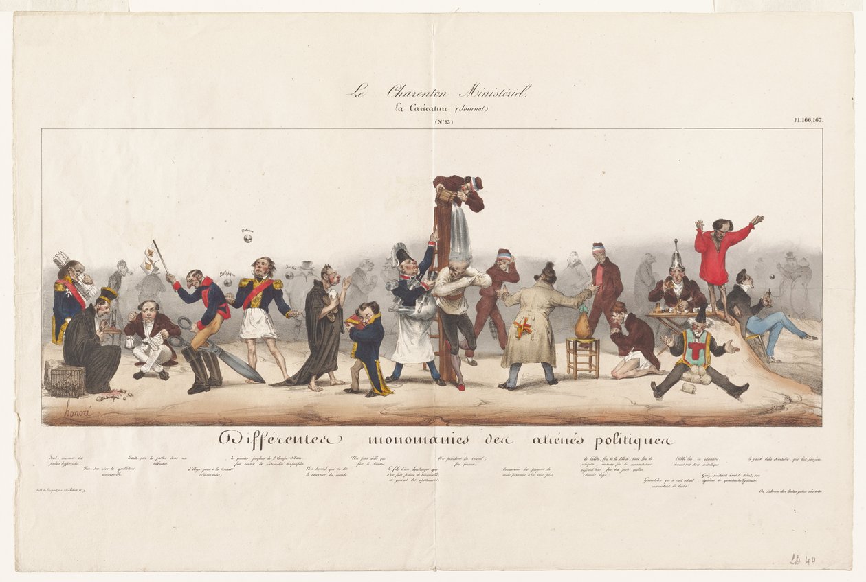 Ministerialny Charenton autorstwa Honoré Daumier