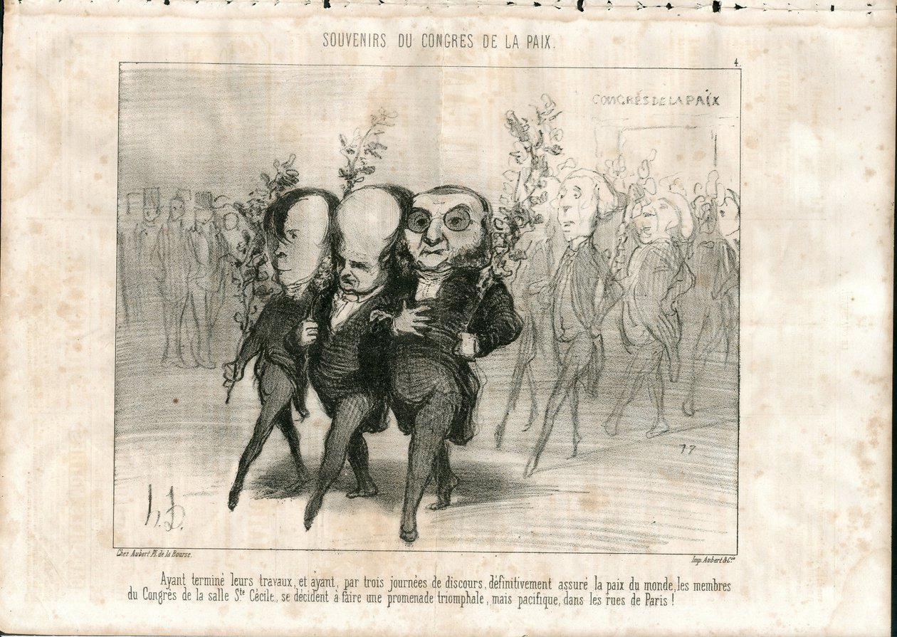Charivari autorstwa Honoré Daumier