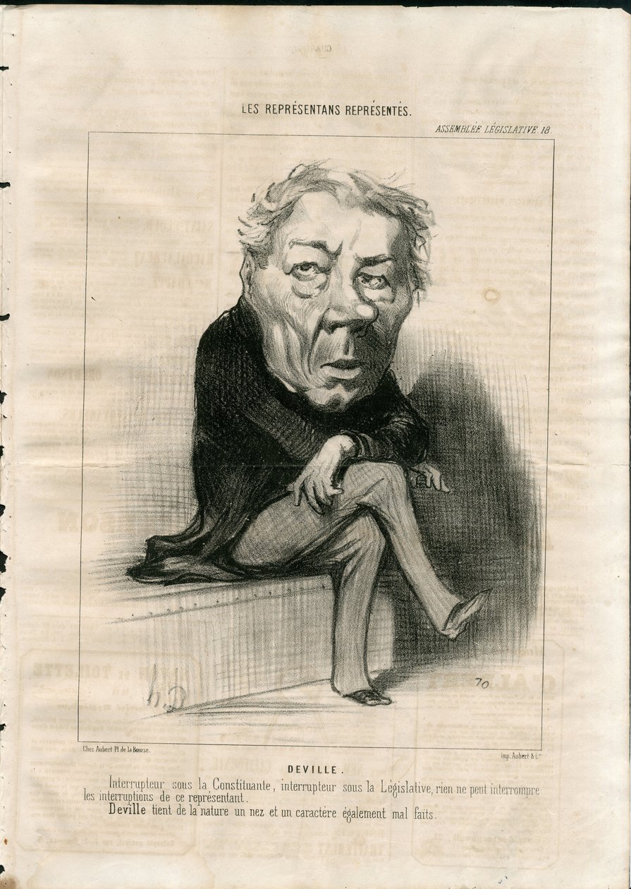 Charivari autorstwa Honoré Daumier
