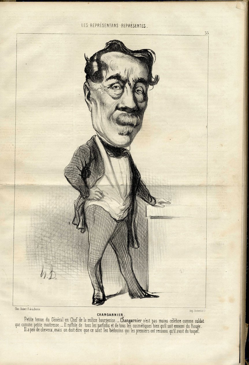 Charivari autorstwa Honoré Daumier