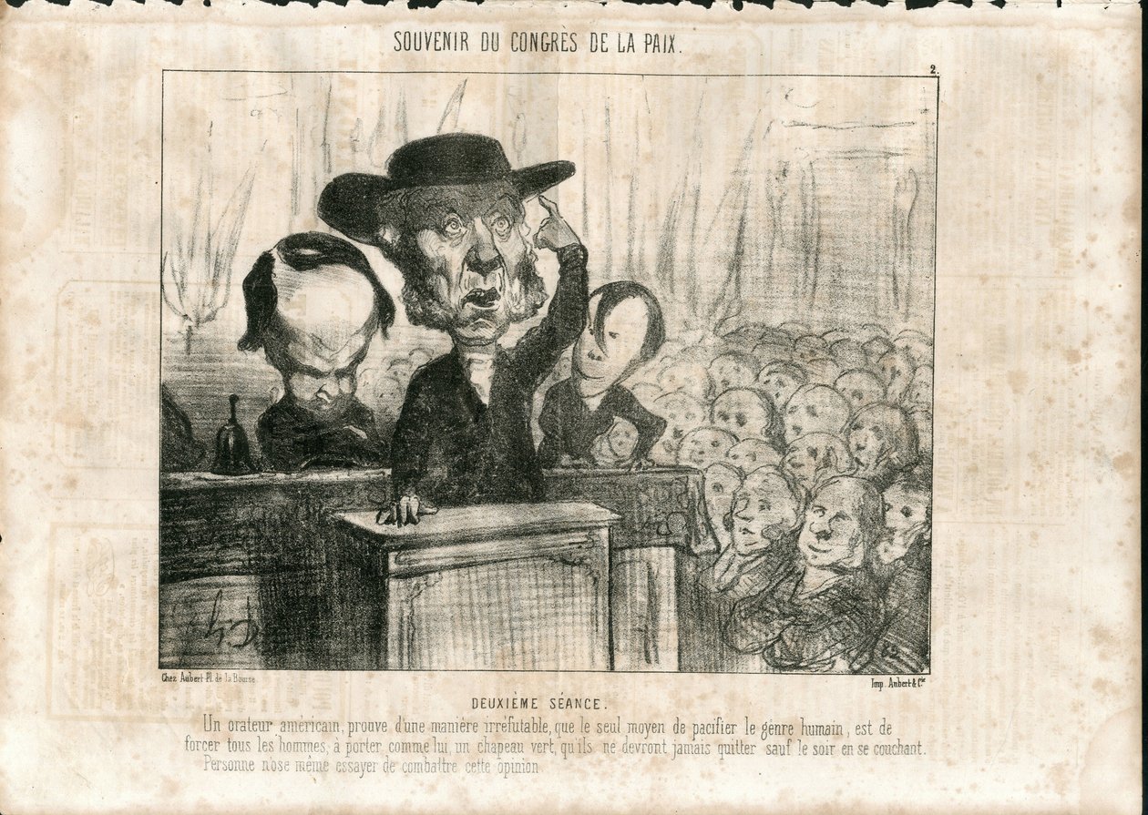 Charivari autorstwa Honoré Daumier