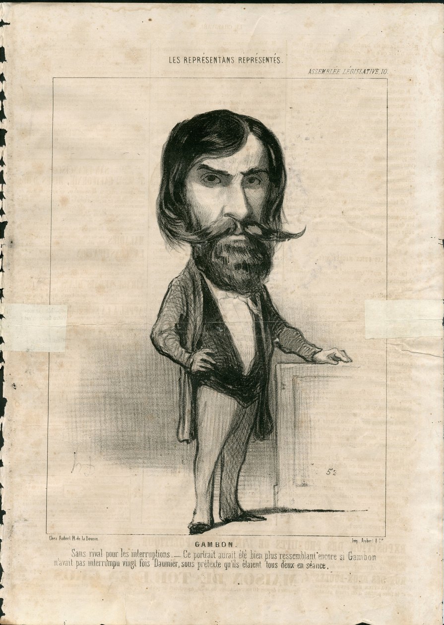 Charivari autorstwa Honoré Daumier