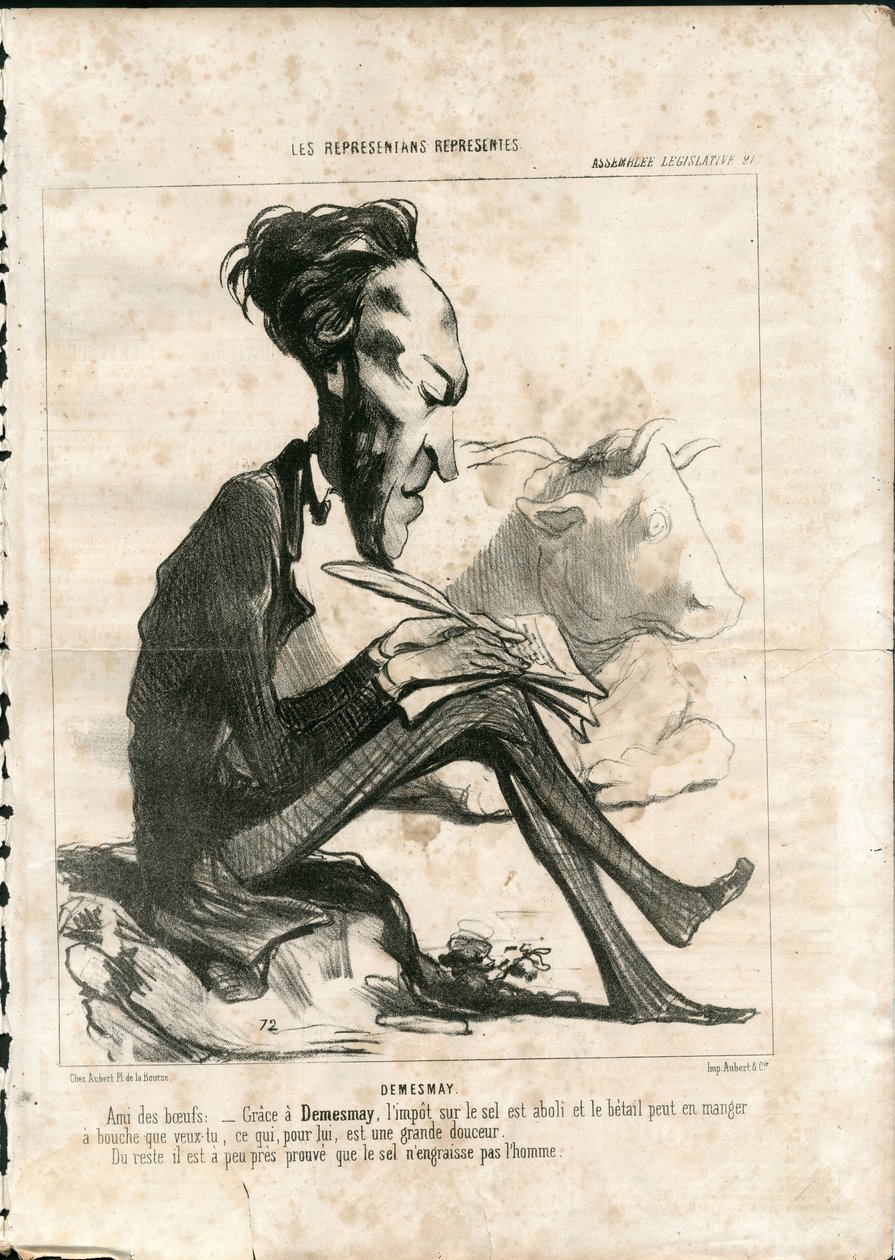 Charivari autorstwa Honoré Daumier