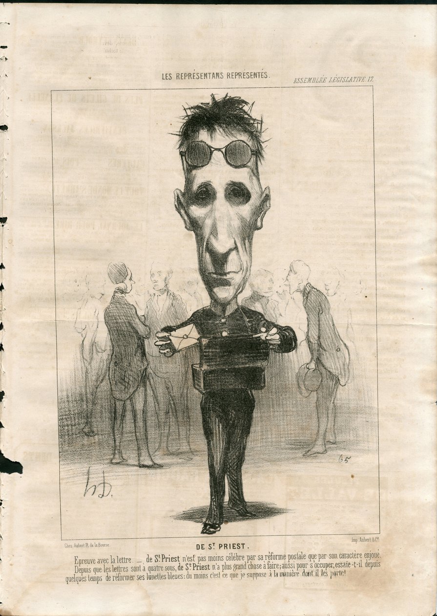 Le Charivari autorstwa Honoré Daumier