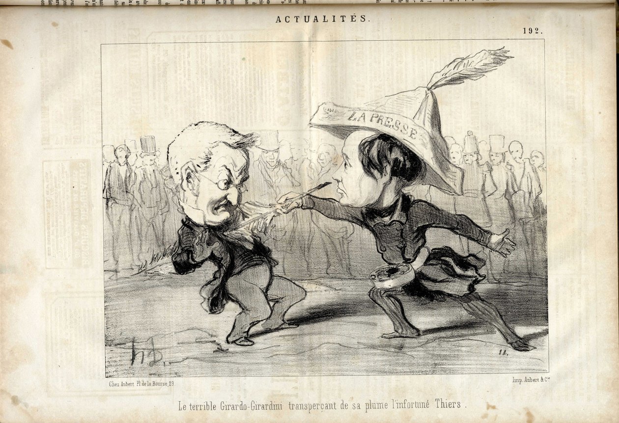 Charivari autorstwa Honoré Daumier