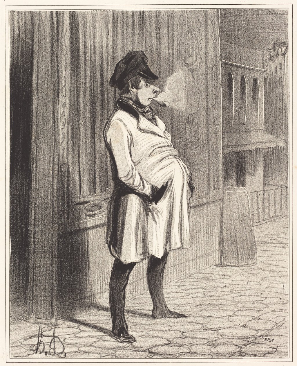 Klaker autorstwa Honoré Daumier