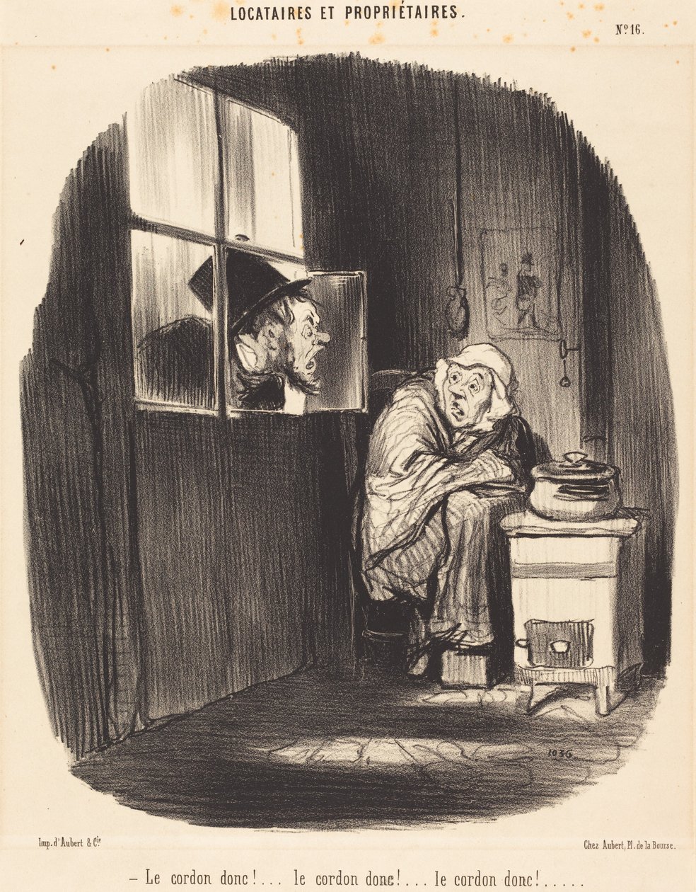 A więc Cordon!... autorstwa Honoré Daumier